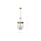 Nuvo Boliver 3-Light Pendant 11 in. Vintage Brass Clear Seeded Glass 60/7801 - alternate 7
